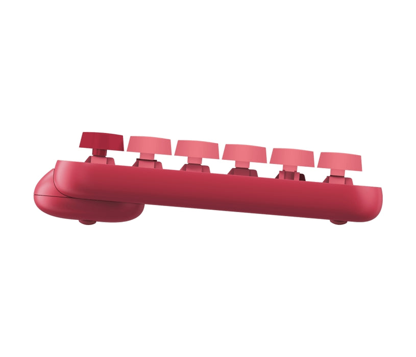 Logitech POP Keys Wireless Mechanical Keyboard With Emoji Keys - HEARTBREAKER_ROSE - US INT'L - INTNL