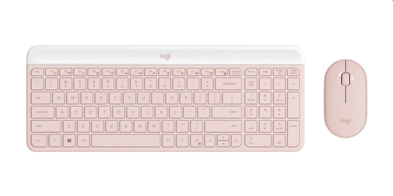 Logitech MK470 Slim Combo - ROSE - US INT'L - INTNL-973