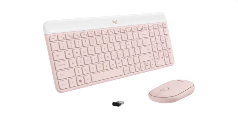Logitech MK470 Slim Combo - ROSE - US INT'L - INTNL-973