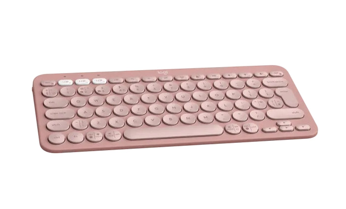 Logitech Pebble Keys 2 K380s - TONAL ROSE - US INT'L - BT - N/A - INTNL-973 - УНИВЕРСАЛЕН