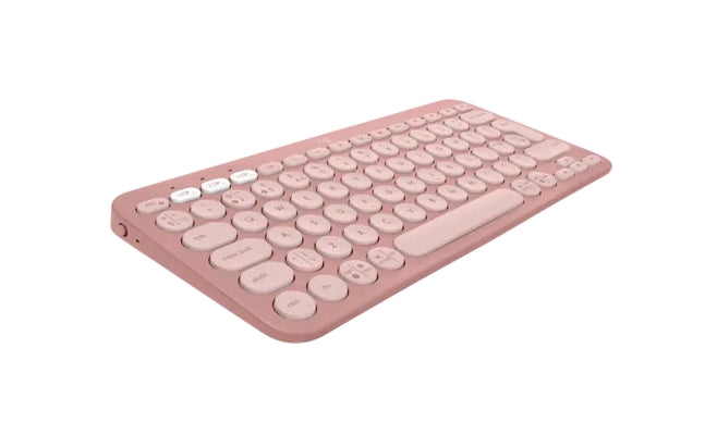 Logitech Pebble Keys 2 K380s - TONAL ROSE - US INT'L - BT - N/A - INTNL-973 - УНИВЕРСАЛЕН