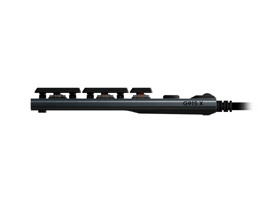 Безжична геймърска механична клавиатура Logitech G915X Lightspeed - Tactile Switch