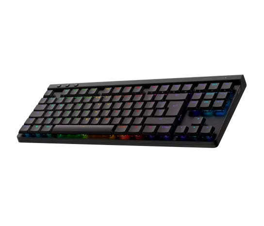 Геймърска безжична клавиатура Logitech G515 LIGHTSPEED TKL, черна, BGR, 2.4GHZ, BT, N/A, EMEA28i, 935 TACTILE