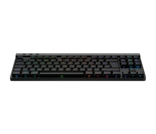 Геймърска безжична клавиатура Logitech G515 LIGHTSPEED TKL, черна, BGR, 2.4GHZ, BT, N/A, EMEA28i, 935 TACTILE