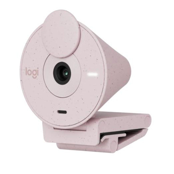 Уеб камера Logitech Brio 300 Full HD - ROSE - USB - N/A - EMEA28-935