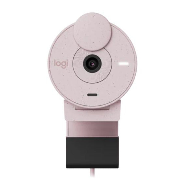Уеб камера Logitech Brio 300 Full HD - ROSE - USB - N/A - EMEA28-935