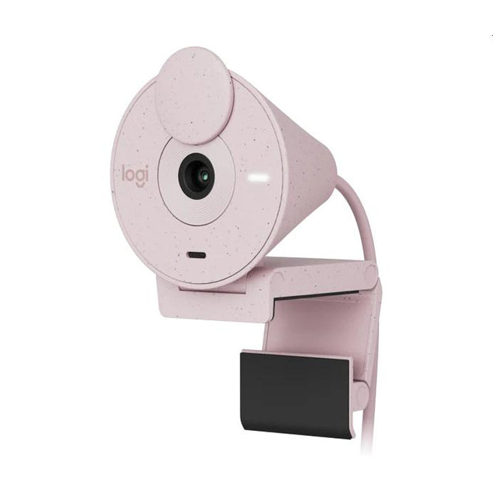 Уеб камера Logitech Brio 300 Full HD - ROSE - USB - N/A - EMEA28-935