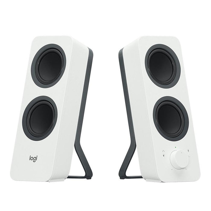 Logitech Z207 Bluetooth компютърни високоговорители - бели
