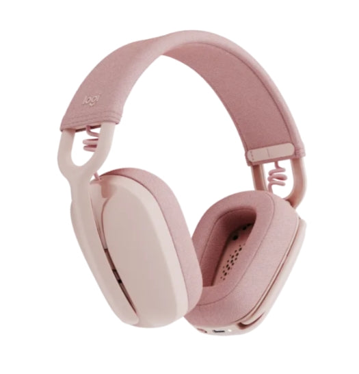 Безжични слушалки Logitech Zone Vibe 100-ROSE M/N:A00167-BT-N/A-EMEA-914-САМОСТОЯТЕЛНИ