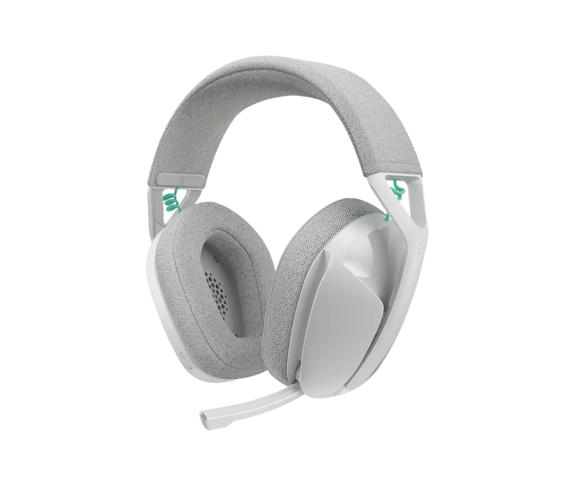 Геймърски безжични слушалки Logitech G321 Lightspeed, Микрофон, Бели