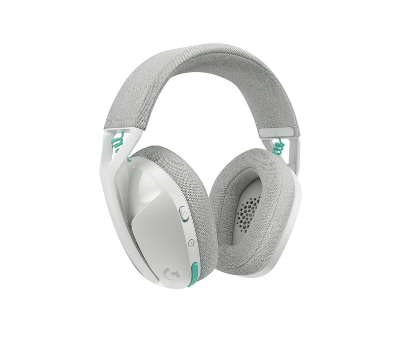 Геймърски безжични слушалки Logitech G321 Lightspeed, Микрофон, Бели