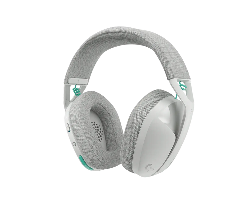 Геймърски безжични слушалки Logitech G321 Lightspeed, Микрофон, Бели