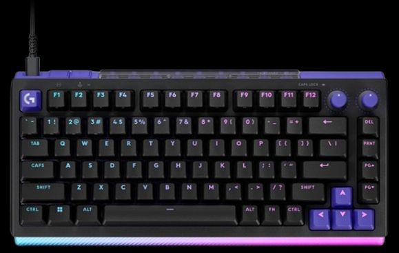 Гейминг клавиатура Logitech – G512 X 75, Linear, RGB, черна