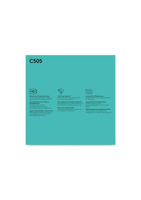 Уеб камера Logitech C505 HD