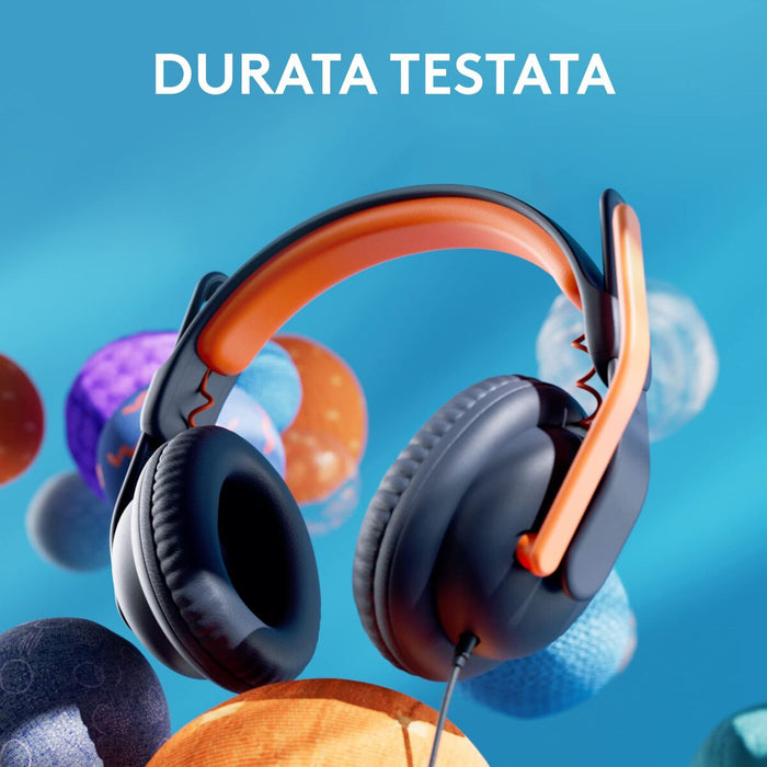 Слушалки Logitech 981-001389 Син Оранжев