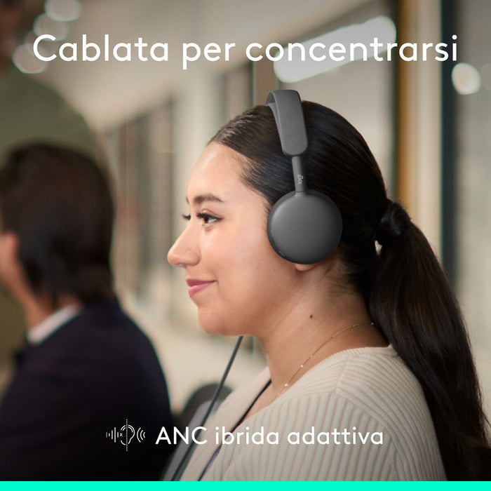 Слушалки Logitech 981-001498 Графит