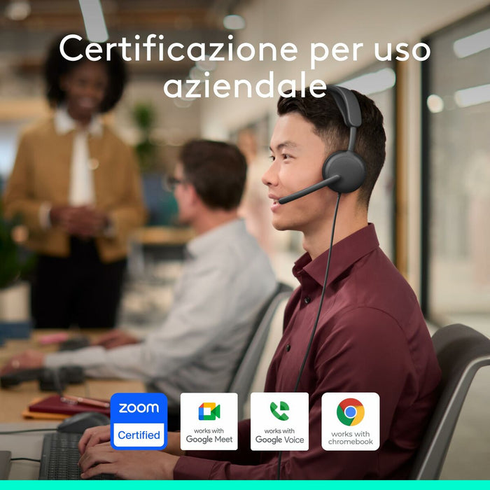 Слушалки Logitech 981-001498 Графит