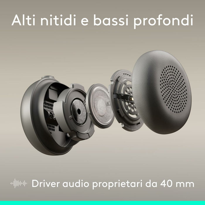 Слушалки Logitech 981-001498 Графит
