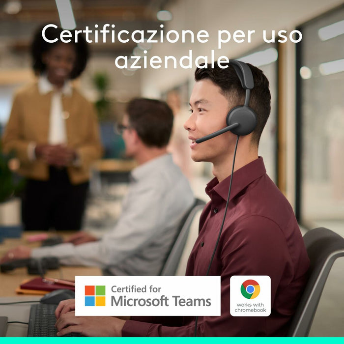 Слушалки Logitech 981-001512 Графит