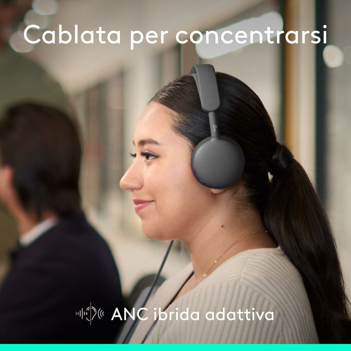 Слушалки Logitech 981-001512 Графит