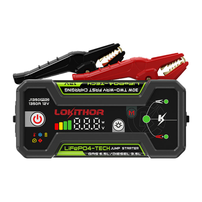 LOKITHOR J1350 Pro 25.6Wh стартер