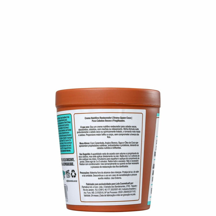 Капилярна Маска Lola Cosmetics Drama Queen Coco 230 g