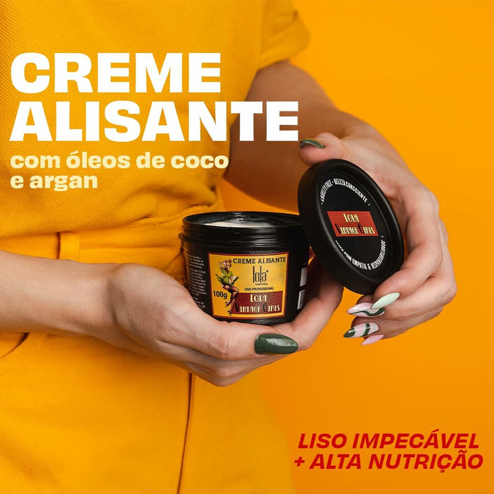 Изглаждащ крем за капиляри Lola Cosmetics Vintage Girls 100 g