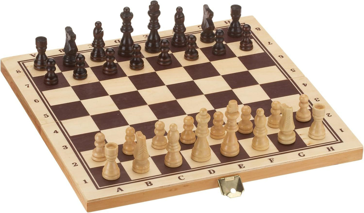 Комплект шах и табла Longfield Games, 29 x 29 cm