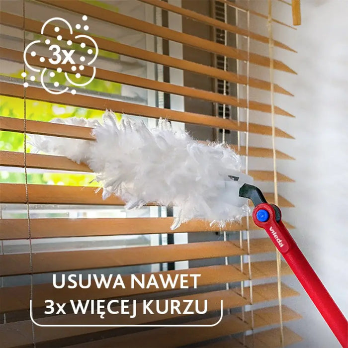 Лопатка Vileda с дълга дръжка + 1 пълнител Flex&Catch