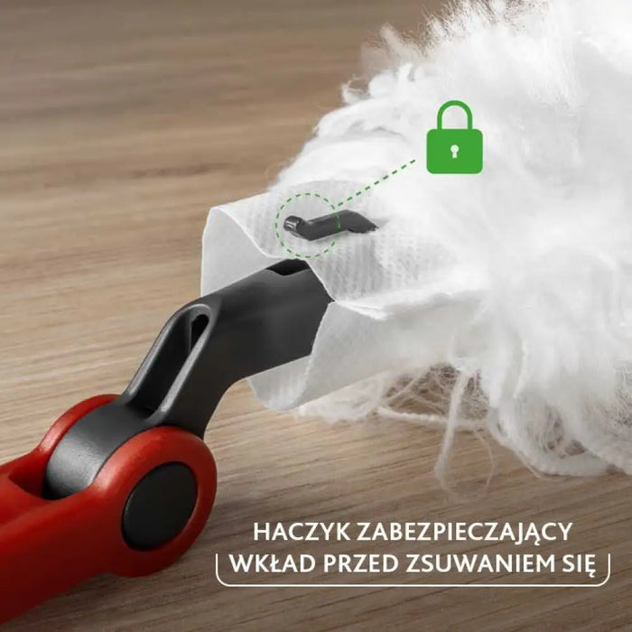 Лопатка Vileda с дълга дръжка + 1 пълнител Flex&Catch