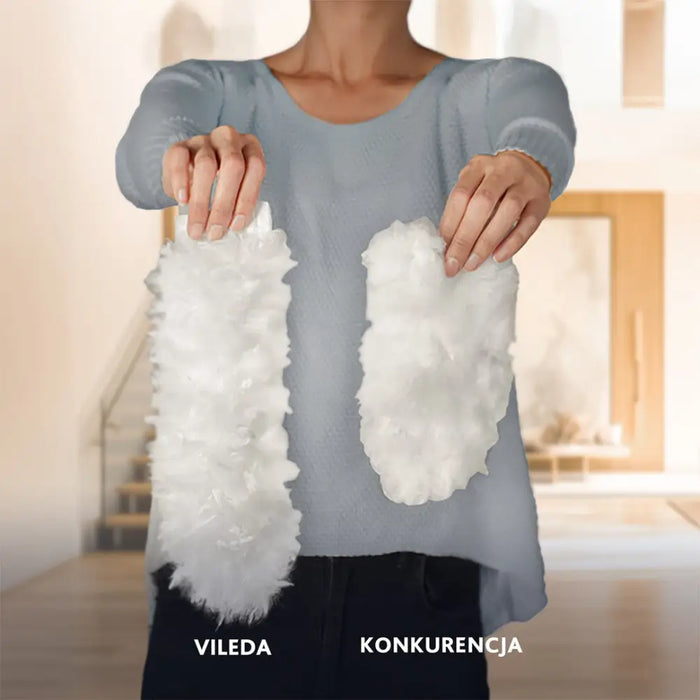 Лопатка Vileda с къса дръжка + 2 пълнителя Flex&Catch