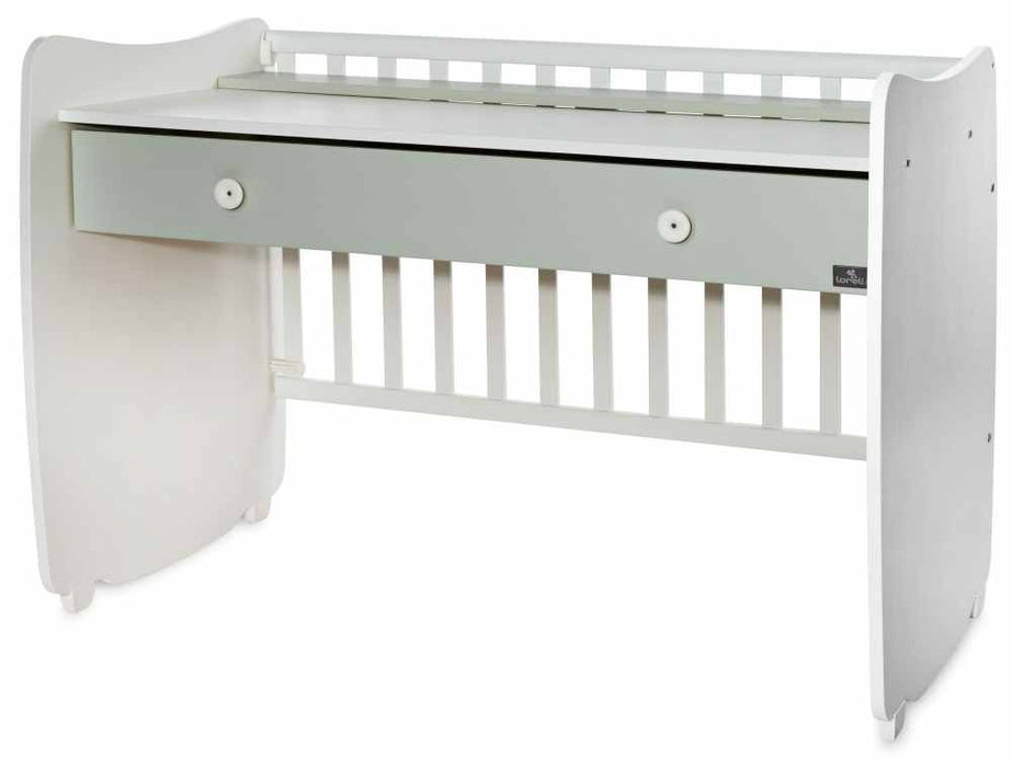 Трансформиращо се легло Lorelli - Dream, 70 х 140 cm, Milky Green