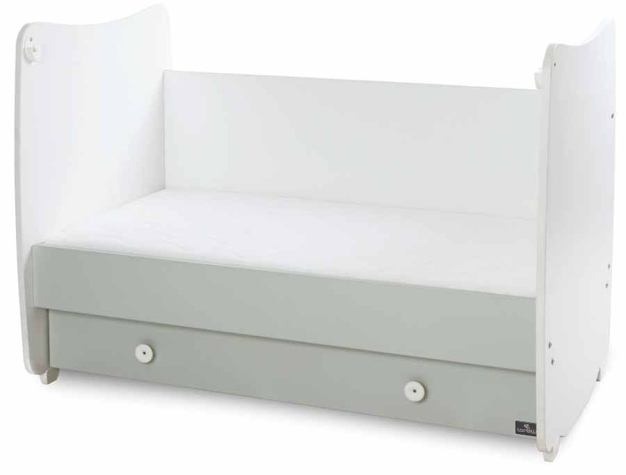 Трансформиращо се легло Lorelli - Dream, 70 х 140 cm, Milky Green