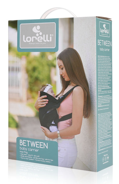 Кенгуру с 2 позиции Lorelli - Between, Black & Grey