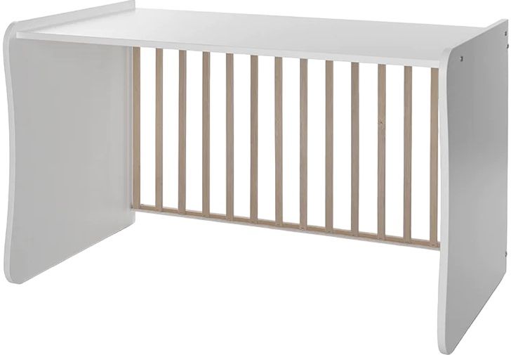 Легло Lorelli - Maxi Plus, 3Box, 70 х 160 cm, бяло/кафе