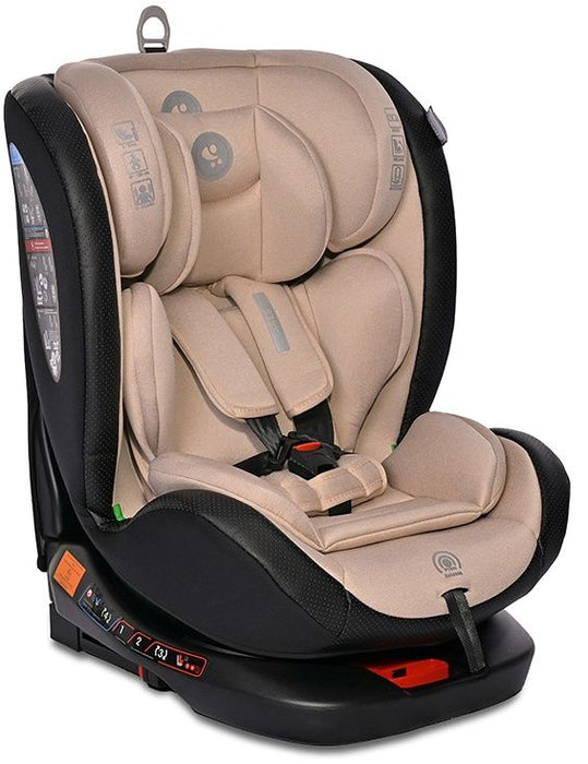 Столче за кола Lorelli - Ares, i-Size, IsoFix, 40-150 cm, Beige