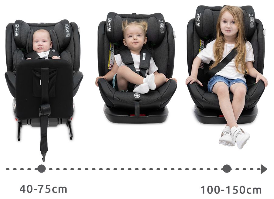 Столче за кола Lorelli - Ares, i-Size, IsoFix, 40-150 cm, Beige