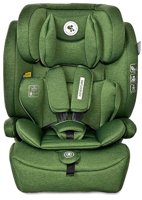 Столче за кола Lorelli - Adventure, i-Size, 76-150 cm, Green