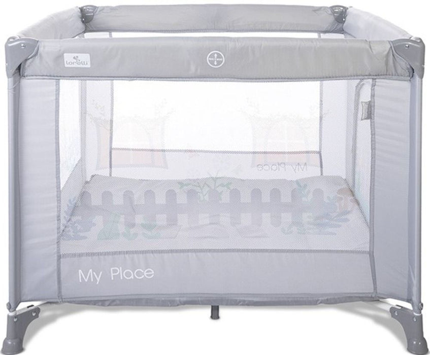 Кошара за игра с покрив Lorelli - My Place, Grey