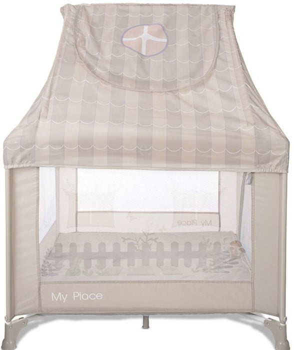 Кошара за игра с покрив Lorelli - My Place, Beige