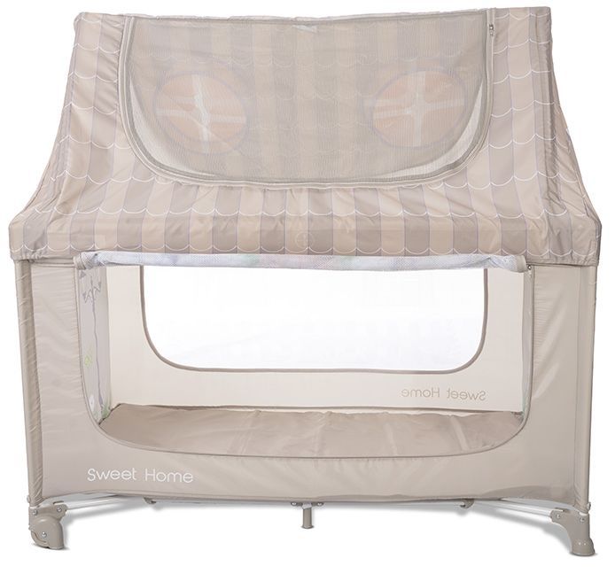 Кошара на 2 нива с покрив Lorelli - Sweet Home, Beige