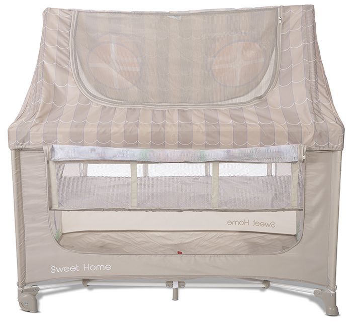 Кошара на 2 нива с покрив Lorelli - Sweet Home, Beige