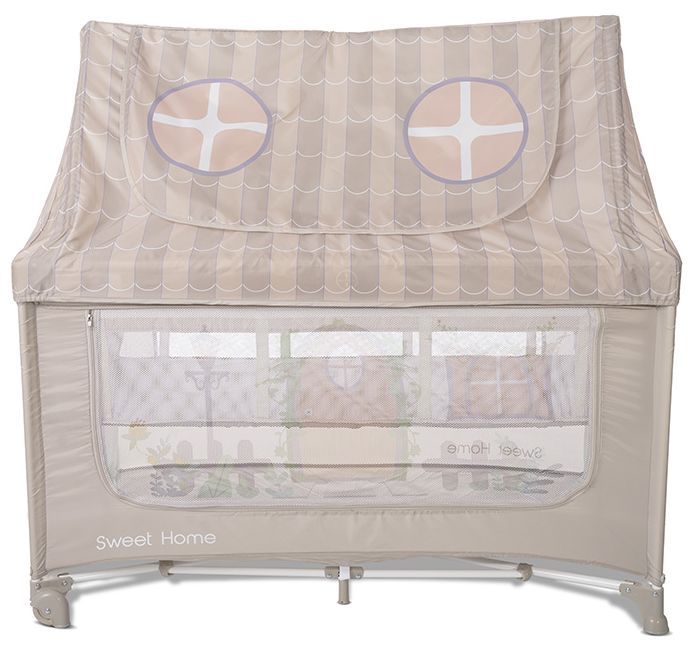 Кошара на 2 нива с покрив Lorelli - Sweet Home, Beige