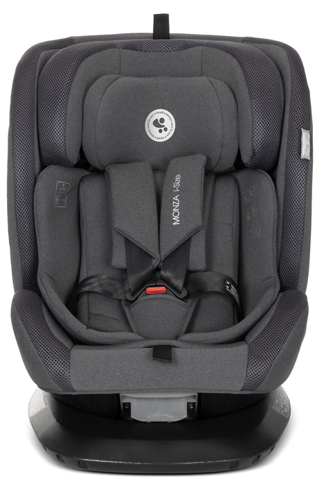 Стол за кола Lorelli - Monza, 360°, IsoFix, i-Size, 40-150 cm, Grey
