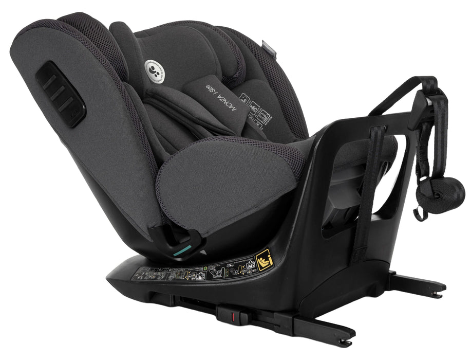 Стол за кола Lorelli - Monza, 360°, IsoFix, i-Size, 40-150 cm, Grey