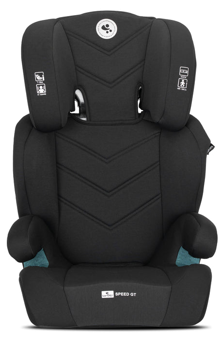Стол за кола Lorelli - Speed GT, IsoFix, i-Size, 100-150 cm, черен