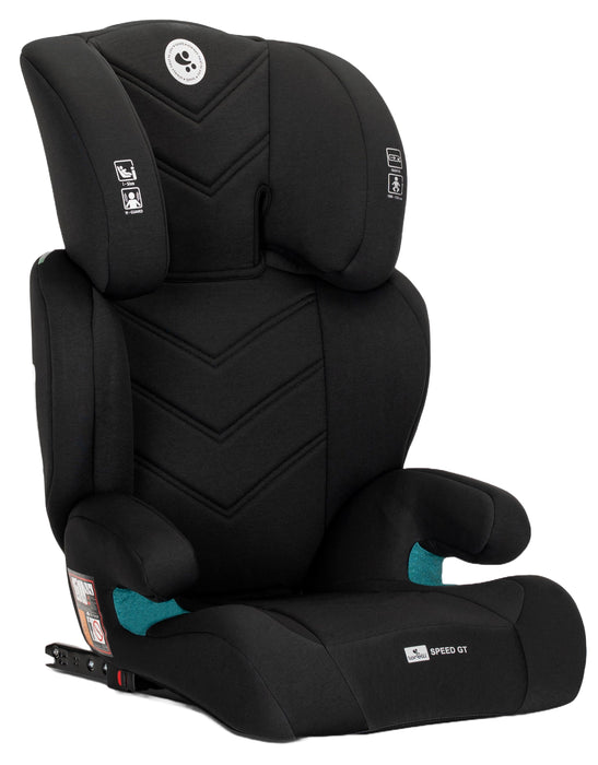 Стол за кола Lorelli - Speed GT, IsoFix, i-Size, 100-150 cm, черен