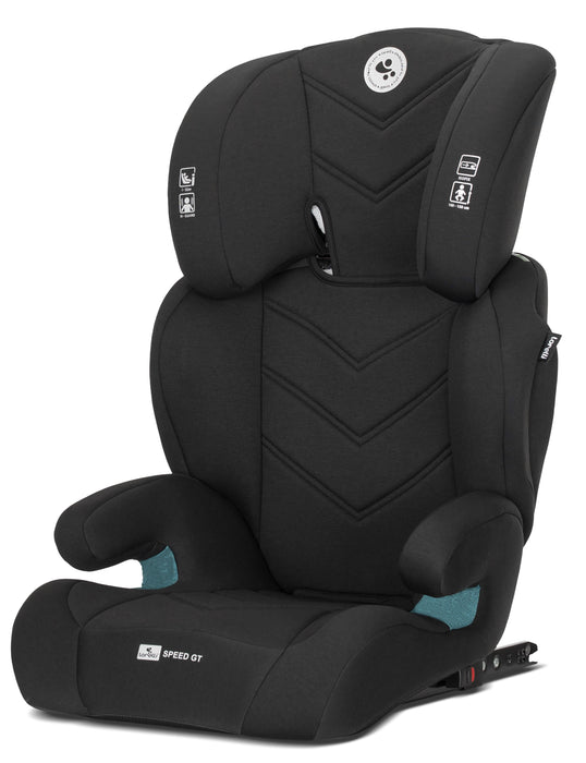 Стол за кола Lorelli - Speed GT, IsoFix, i-Size, 100-150 cm, черен