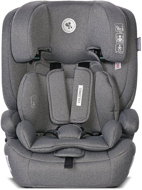 Стол за кола Lorelli - Colombo, i-Size, 76-150 cm, Grey + одеяло