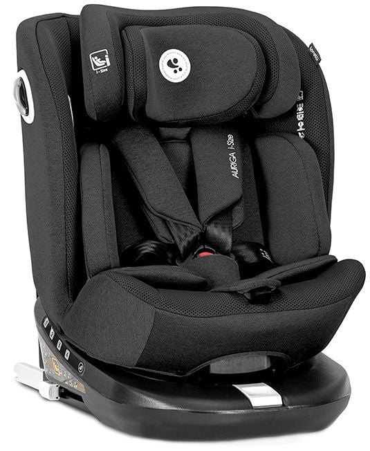 Стол за кола Lorelli - Auriga, 360°, IsoFix, I-Size, 40-150 cm, черен